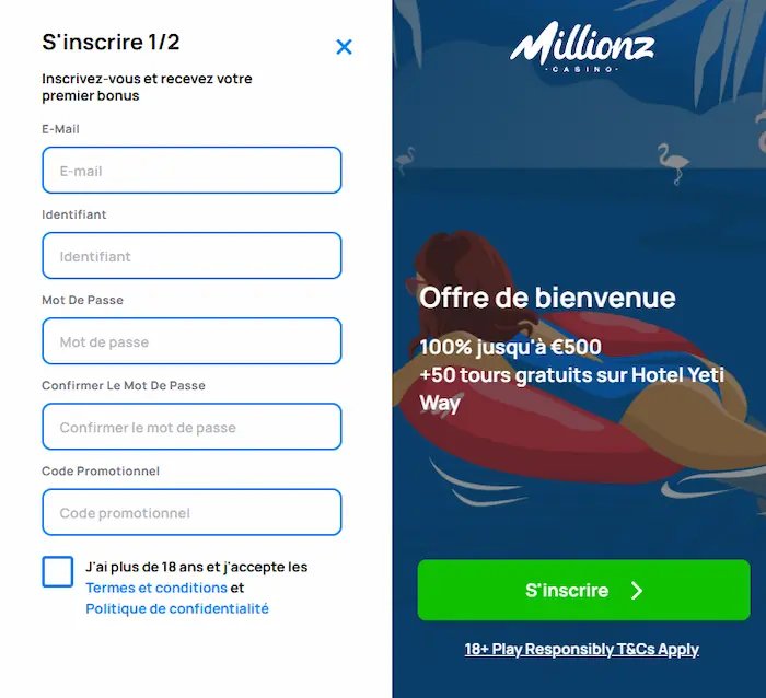 Decouvrez les Bonus Exclusifs du Millionz Casino en Ligne en France